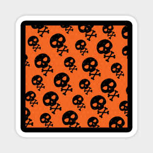 Halloween Seamless Pattern Magnet