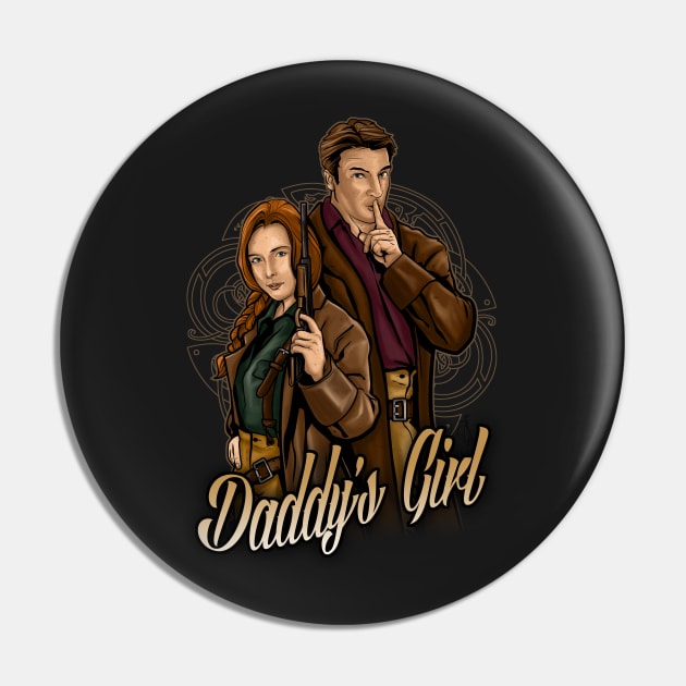 Daddy's Girl Pin by PatrickScullin