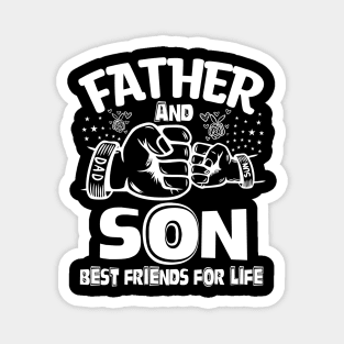 Father And Son Best Friends For Life Magnet