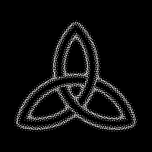 Stippled Triquetra by Senjin