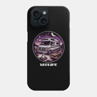 Evening in the camper van Phone Case