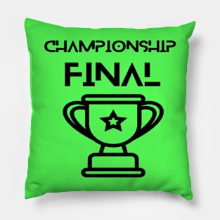Sports - championship final Pillow