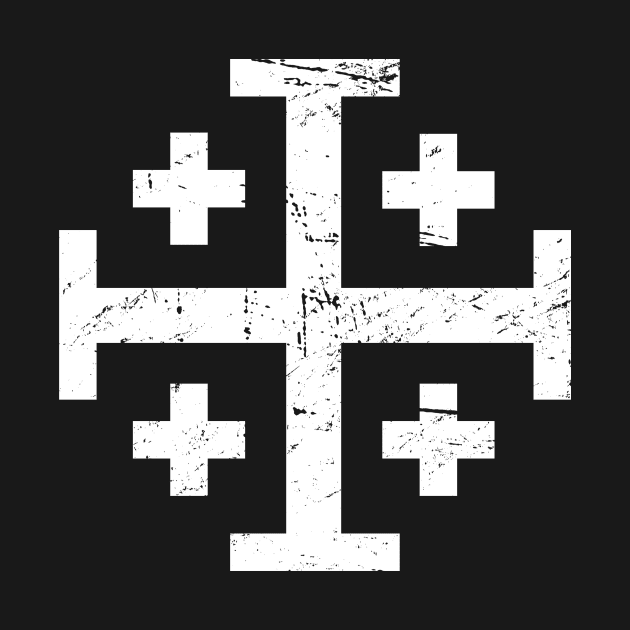 Templar Cross Of Jerusalem | Renaissance Festival Design by MeatMan