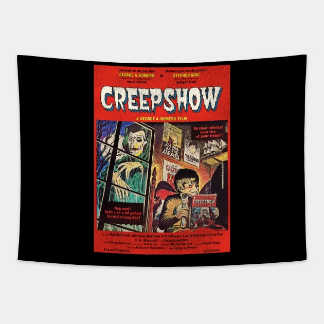 Creepshow / Jolting Tales of Horror Tapestry by darklordpug