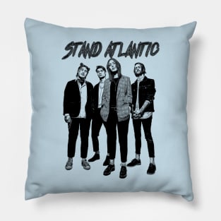 Retro Vintage Stand Atlantic Pillow