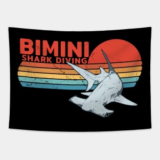 Hammerhead Shark Bimini Bahama Islands Tapestry