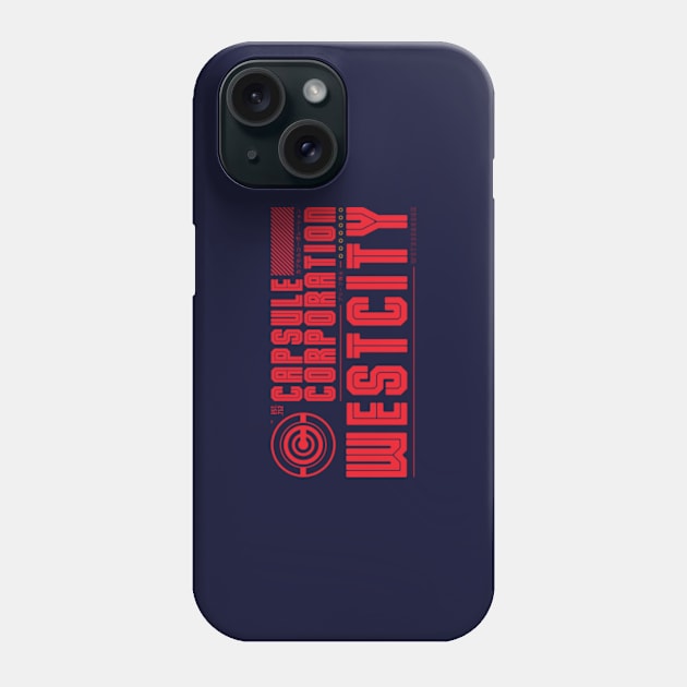 Capsule Corp Phone Case by BadBox