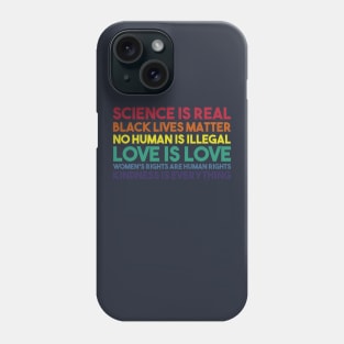 science is real Phone Case