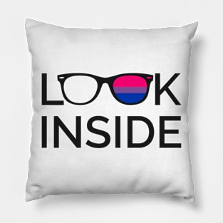 Bisexual Gay Glasses Pillow