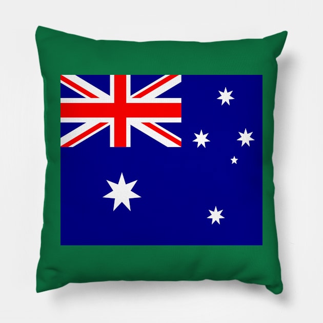 Australia flag Pillow by flag for all