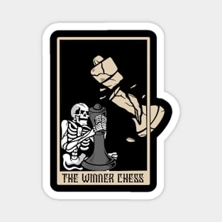 Chess skull Magnet