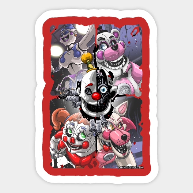 Five Nights at Freddy's: Sister Location - Five Nights At Freddys - Sticker