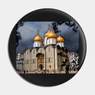 Russia. Moscow. Kremlin. Dormition Cathedral. Pin