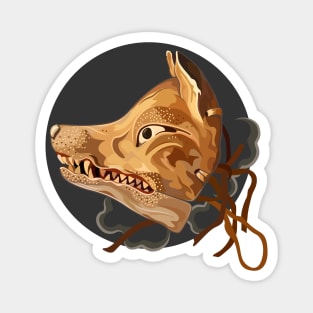 The mask of Kitsune, the ancient demon fox Magnet