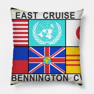 Far East Cruise 1965 - USS Bennington Pillow