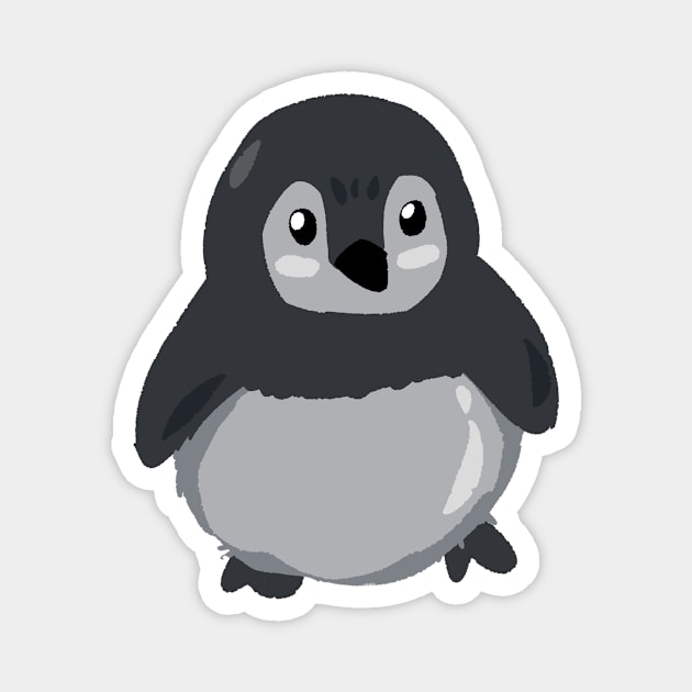 Cute Penguin Magnet by Irkhamsterstock