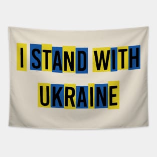 I Stand With Ukraine Tapestry