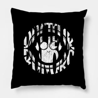 Doctor Bonobo Grunge Pillow