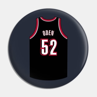 Greg Oden Portland Jersey Qiangy Pin