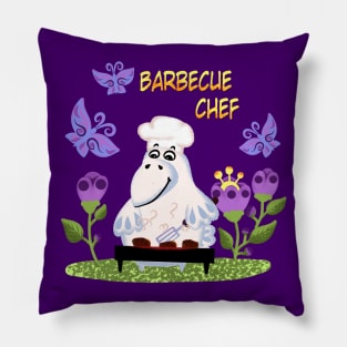 Barbecue chef Pillow