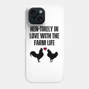 Farm Life Chicken Rooster Phone Case