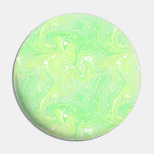 Pastel Green Silk Marble - Digital Liquid Paint Pin