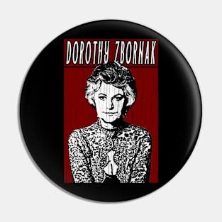 Vintage Retro Dorothy Zbornak Pin