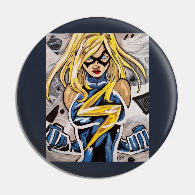 Ms. Marvel by Scott Hulderson Pin by Scott Hulderson