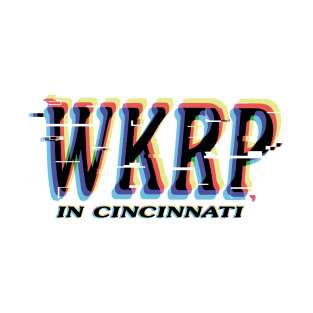 WKRP in Cincinnati Glitch T-Shirt