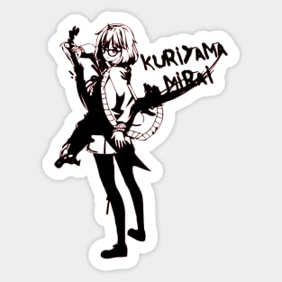 Mirai Kuriyama #2 - Kyoukai no Kanata Sticker for Sale by Animeager