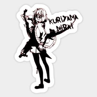 Mirai Kuriyama Bunny - Kyoukai no Kanata Sticker for Sale by Awesomedeer