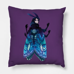 Ice Ice Moth Lady Pillow