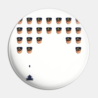 Cops invaders Pin