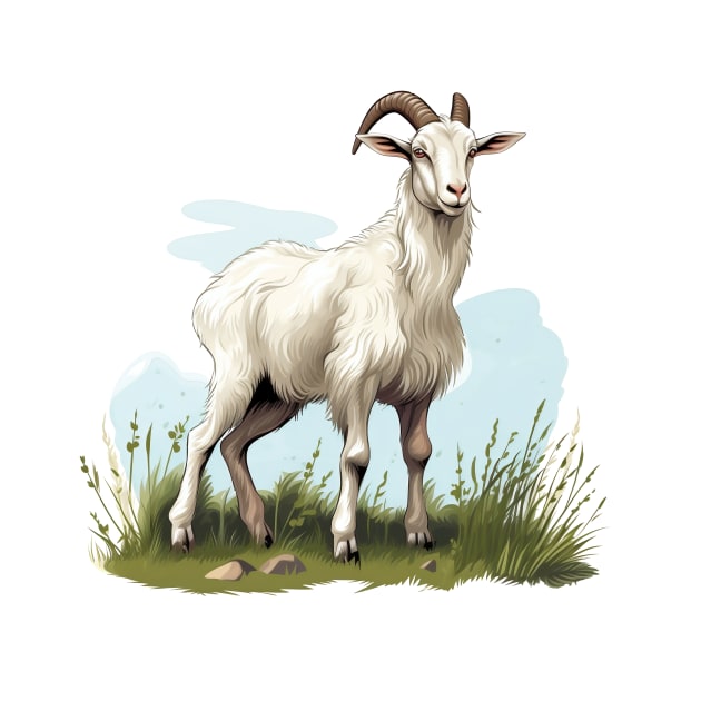 White Goat by zooleisurelife