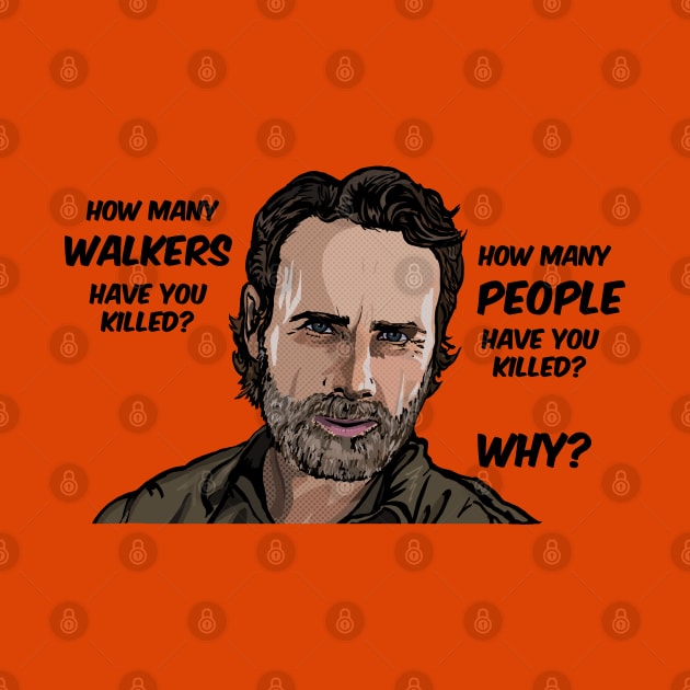 Rick Grimes 3 questions by FanboyMuseum