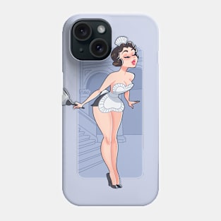 french maid Phone Case