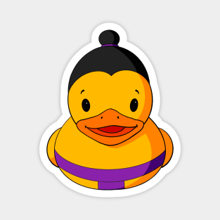 Sumo Rubber Duck Magnet