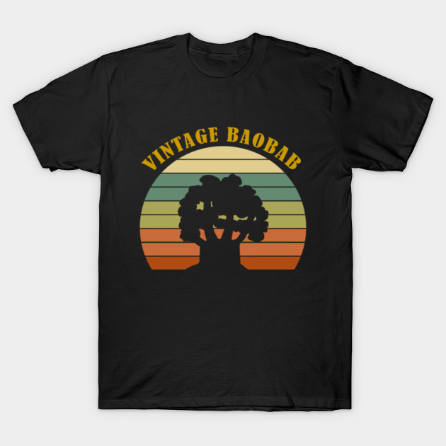 Baobab Tree Vintage Design - Boabab - T-Shirt