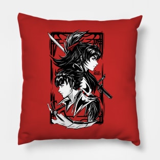 The Branwen Twins Pillow