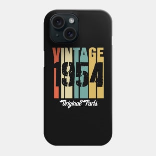 Vintage 1954 Original Parts Retro Vintage Birthday Gifts 66s Phone Case