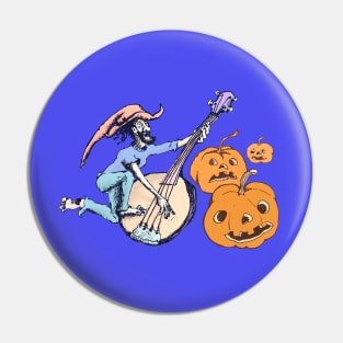 Hallo Banjo Wiz Pin