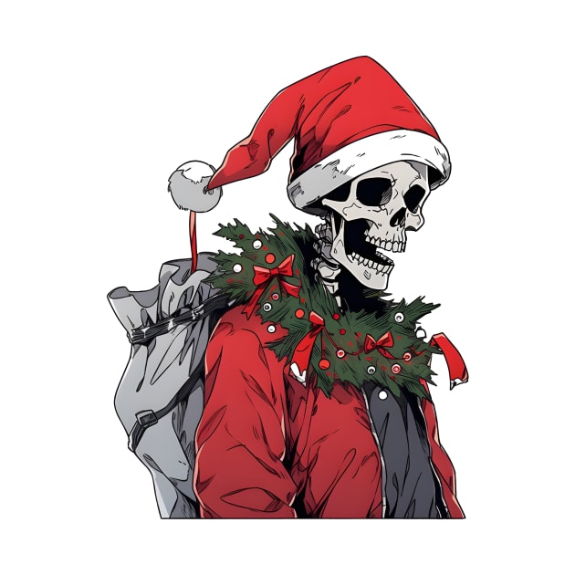 Christmas Skulls by ragil_studio