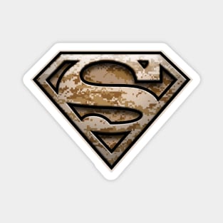 SUPERMAN - Desert camo Magnet