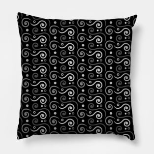 Spiral vector seamless pattern design Pillow