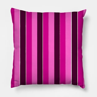 Purple and Pink Stripes Pillow