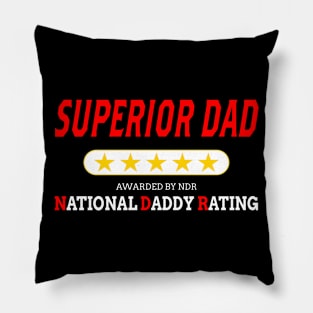 Superior Best Hero Dad Pillow