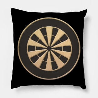 Shooting Target Vintage Drawing Pillow