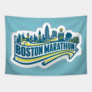 boston marathon Tapestry