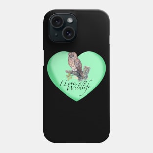 I Love Owls Phone Case