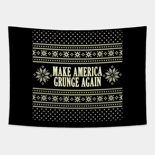 make america grunge again Tapestry by Lula Popart